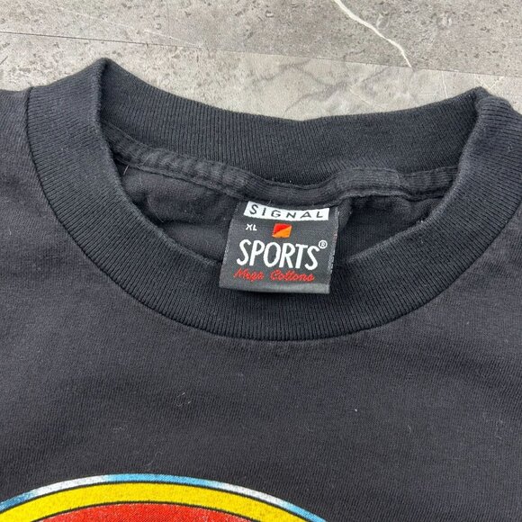 90s Vintage Corvette Graphic Tee Mens XL Chevrolet Heartbeat of America Chevy - Picture 7 of 10